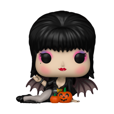 Funko POP! Icons Elvira Mistress Of The Dark Elvira with Pumpkins #94