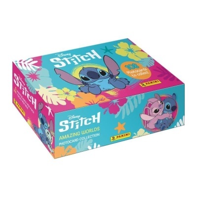 Caixa Completa Disney Stitch Amazing Worlds