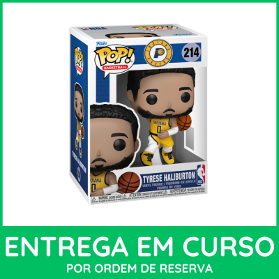 * PRÉ-RESERVA * Funko POP! Basketball NBA Indiana Pacers Tyrese Haliburton #214