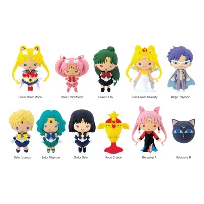 Porta-Chaves Mistério Sailor Moon Series 2 Bag Clips 6cm