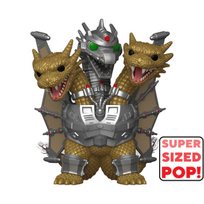Funko POP! Movies Godzilla Mecha-King Ghidorah 6" #1668 SE (Super Sized POP!)