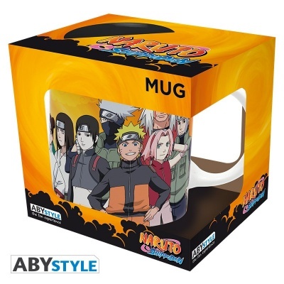 Mug Naruto Shippuden Konoha Ninjas 320ml ABYstyle The Fan Experience