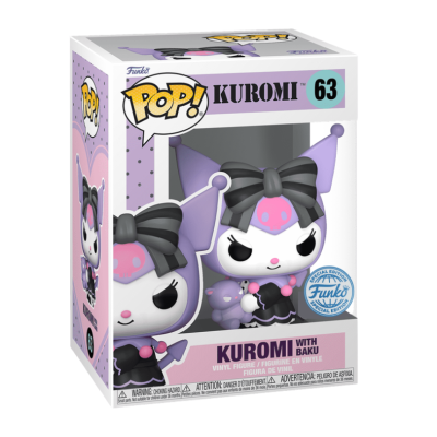 Funko POP! Hello Kitty and Friends Kuromi with Baku #63 SE