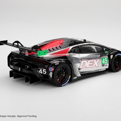 Diecast 1:18 Lamborghini Huracan GT3 EVO2 #45 Dex Wayne Taylor Racing Daytona 24 HRS 2025 - Top Speed