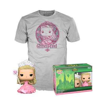 Funko POP! Tees Movies Wicked Glinda In Bubble Gown (Metallic)