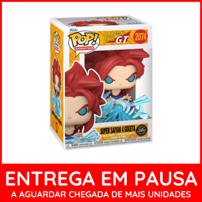 * PRÉ-RESERVA * Funko POP! Animation Dragon Ball GT Super Saiyan 4 Gogeta #2074 CHASE