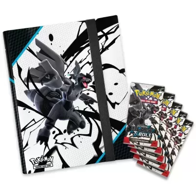Pokémon Trading Card Game Scarlet & Violet Black Bolt Binder Collection (Em Inglês)