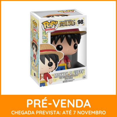* EM PRÉ-VENDA ONLINE * Funko POP! Animation One Piece Monkey. D. Luffy #98