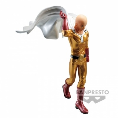 Figura One-Punch Man DXF Premium Figure Saitama Metalic Color 20cm Banpresto