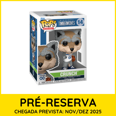 * PRÉ-RESERVA * Funko POP! Basketball NBA Mascots Minnesota Timberwolves Crunch #14
