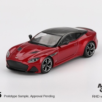 Diecast 1:64 Aston Martin DBS Hyper Red - Mini GT