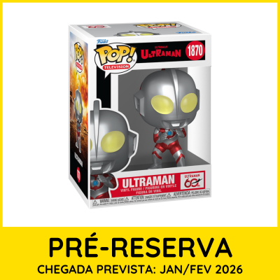 * PRÉ-RESERVA * Funko POP! Television Ultraman Ultraman #1870 (Metallic)
