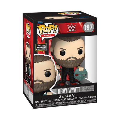 Figura Funko Pop WWE Bray Wyatt em embalagem