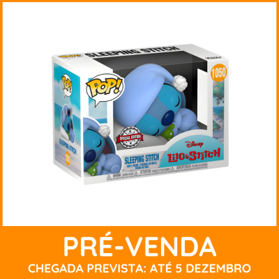 * EM PRÉ-VENDA ONLINE * Funko POP! Disney Lilo & Stitch Sleeping Stitch #1050 SE