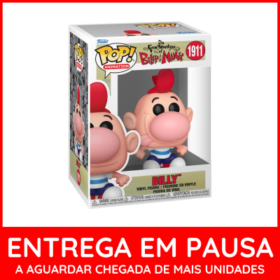 * PRÉ-RESERVA * Funko POP! Animation The Grim Adventures of Billy & Mandy Billy #1911