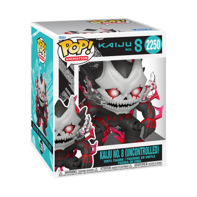 * PRÉ-RESERVA * Funko POP! Animation Kaiju No. 8 Kaiju No. 8 (Uncontrolled) 6" #2250 (Super Sized POP!)