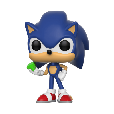 Funko POP! Games Sonic The Hedgehog Sonic With Emerald #284