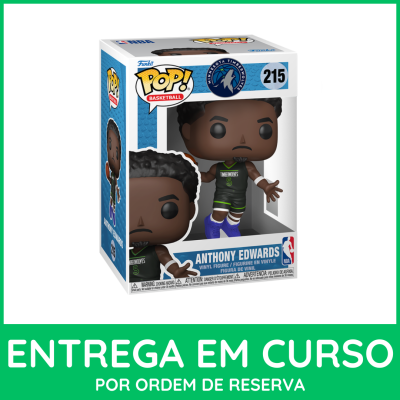 * PRÉ-RESERVA * Funko POP! Basketball NBA Minnesota Timberwolves Anthony Edwards #215