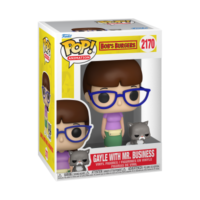 * PRÉ-RESERVA * Funko POP! Animation Bob's Burgers Gayle with Mr.Business #2170