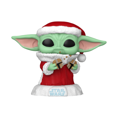 Funko POP! Star Wars Holiday Grogu With Cookies #747