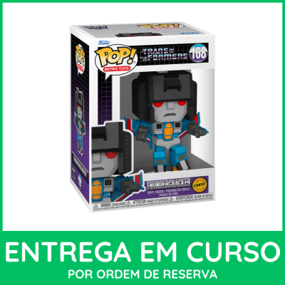 Figura Funko Pop! Thundercracker Transformers nr 168 em caixa