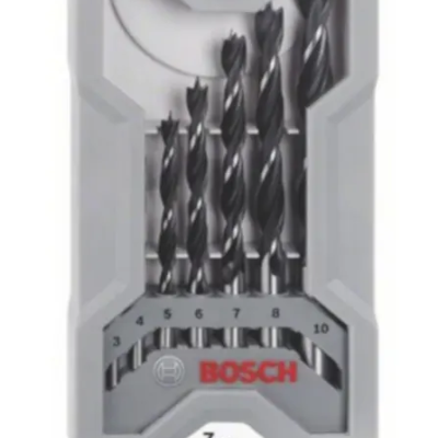 CONJ. BROCAS MADEIRA BOSCH 7 PÇS.