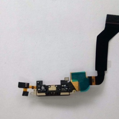 Flex com conector de carga para iPhone 4