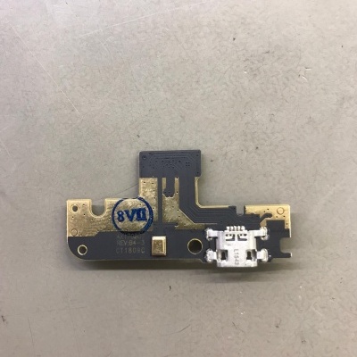 Placa auxiliar com conector de carga micro usb para Xiaomi Redmi Note 5A