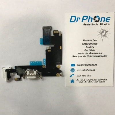 Conector de carga e conector de audio jack para Iphone 6 Plus