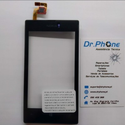 Touch Nokia Lumia 520 - Preto