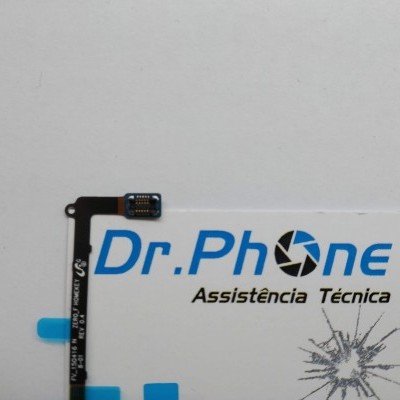 Cartão Dr. Phone com texto e estilhaço de vidro