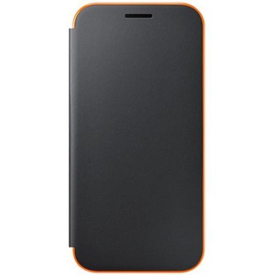 Capa Original Samsung Galaxy A3 2017 Neon Flip Preto