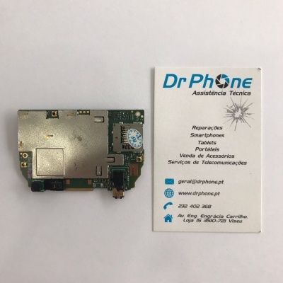 Placa eletrónica e cartão de visita Dr Phone Assistência Técnica