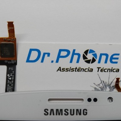 Peça eletrónica flexível Samsung com cartão da Dr.Phone Assistência Técnica