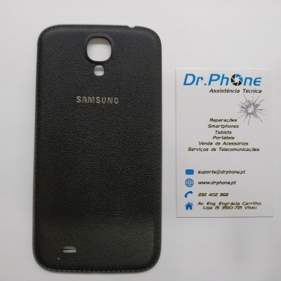 Capa traseira preta Samsung e cartão de visita Dr.Phone