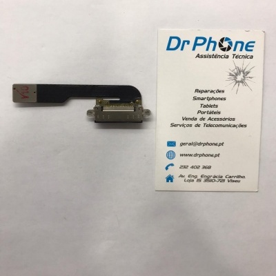 Conector de carregamento para smartphone com cartão de visita da assistência técnica Dr Phone