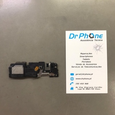 Componente eletrónico e cartão de visitas da Dr Phone