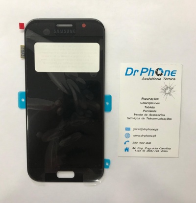 Ecrã de substituição Samsung com cartão de assistência técnica Dr Phone