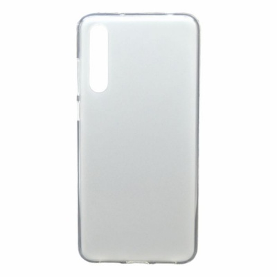 Capa protetora transparente para telemóvel com recorte para câmaras