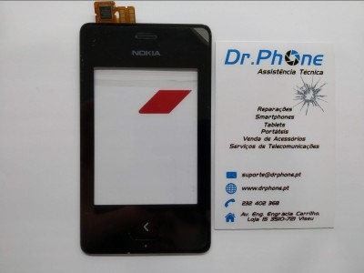 Touch Nokia Asha 500, 500 Dual - Preto