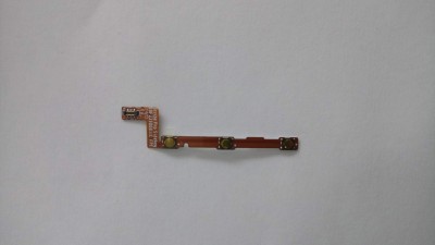 Flex lateral com botões de volume e bloqueio para Alcatel One Touch Hero, OT 8020X