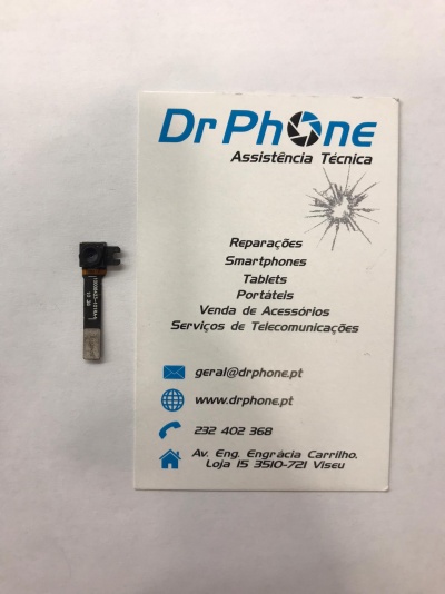 Cartão de visita Dr Phone com componente eletrónico pequeno