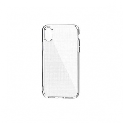 Capa transparente para telemóvel com recorte para câmara