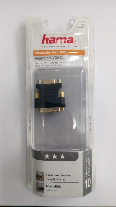 Adaptador VGA/DVI