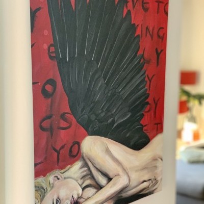 Angel With Black Wings