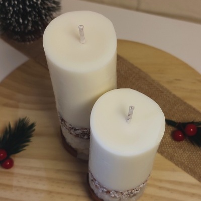 Vela Aromática com Base de Mármore