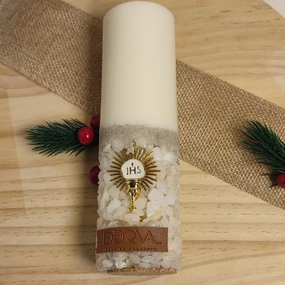 Vela Luz Sagrada - Pedra de Mármore