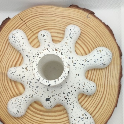 Castiçal Água Fluída | Porta-Vela Artesanal