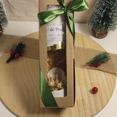 Vela Luz do Presépio Branca