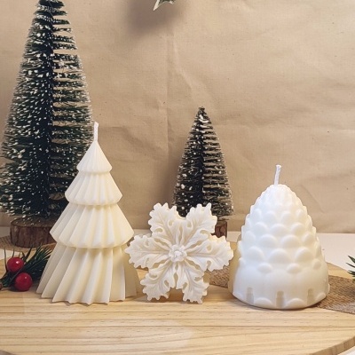 Conjunto velas decorativas Natal